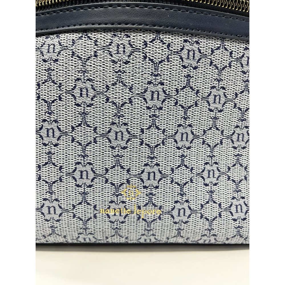 Nanette Lepore Blue/Navy Vegan Leather Short Shoulder Purse/Bag, GREAT CONDITION - Picture 7 of 13